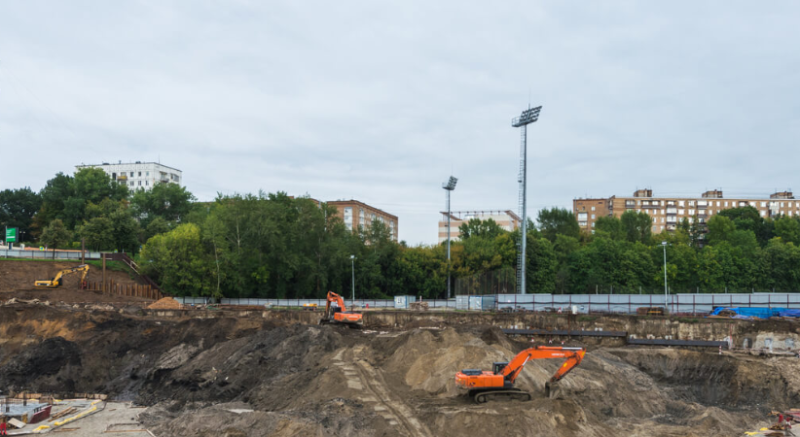 Ход строительства, Август 2019
