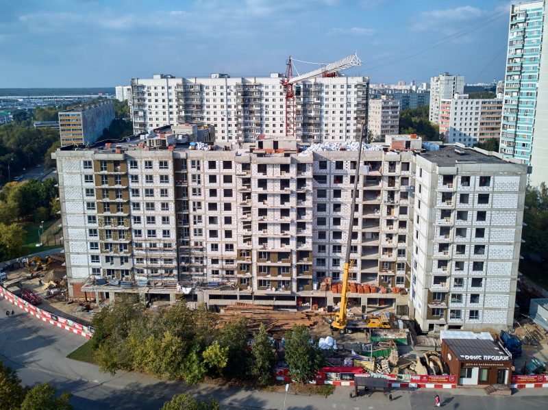 Ход строительства, Сентябрь 2019