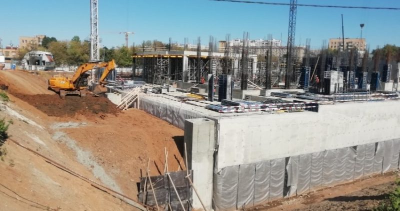 Ход строительства, Август 2019