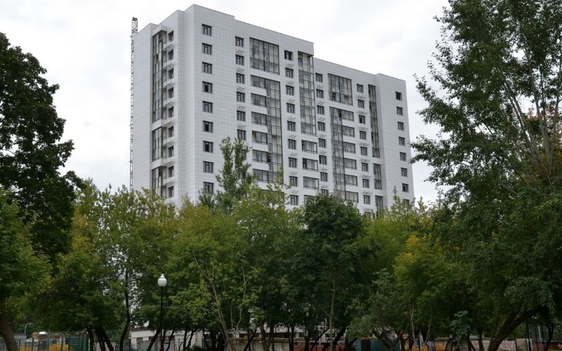 Ход строительства, Август 2019