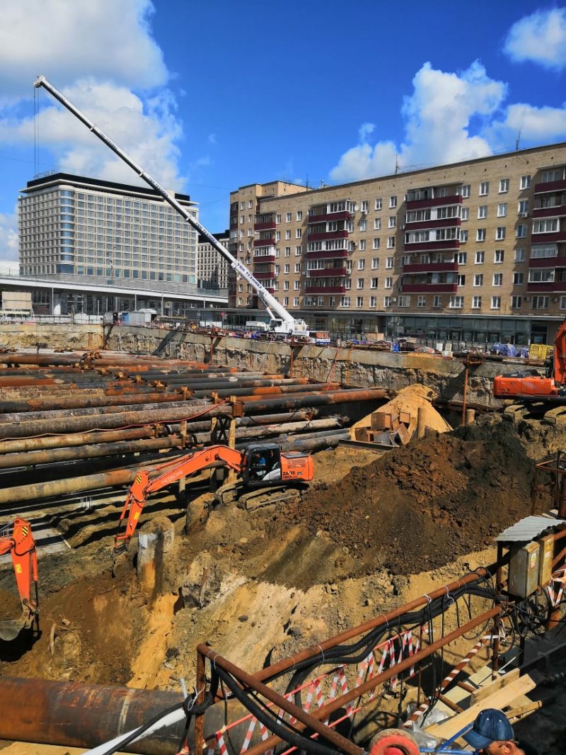 Ход строительства, Август 2019