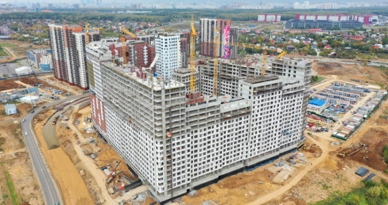 Ход строительства, Сентябрь 2019