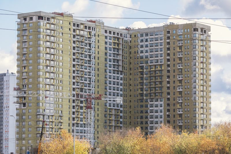 Ход строительства, Октябрь 2019