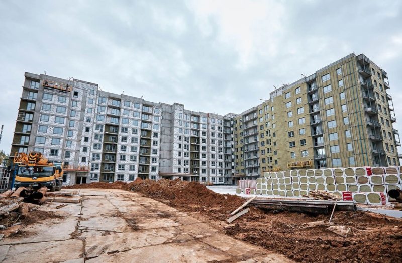 Ход строительства, Октябрь 2019