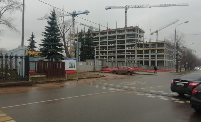 Ход строительства, Ноябрь 2019