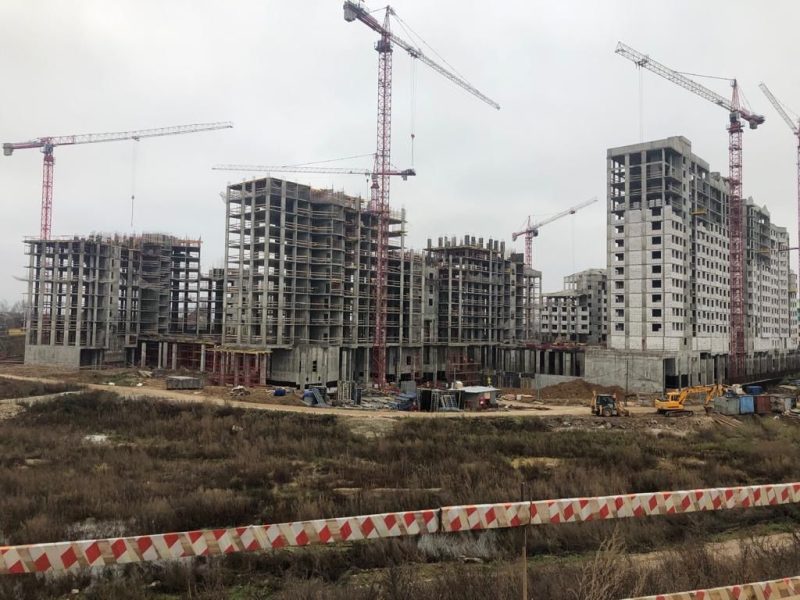 Ход строительства, Ноябрь 2019