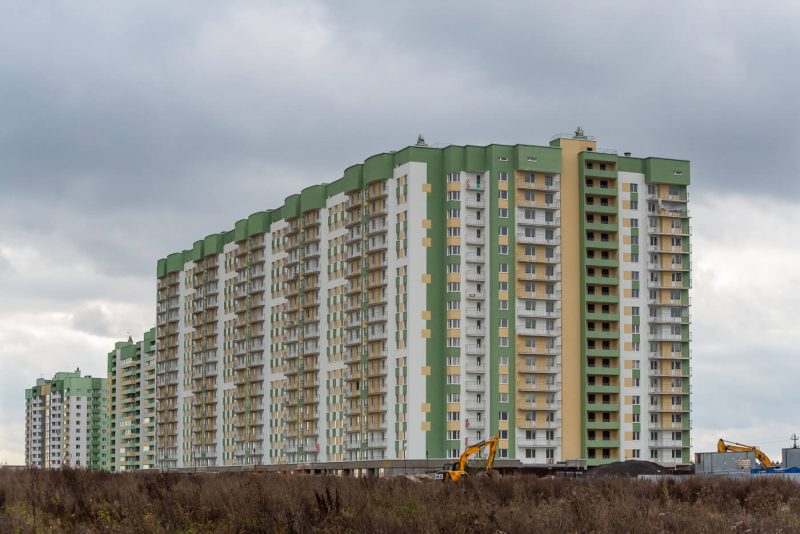 Ход строительства, Октябрь 2019
