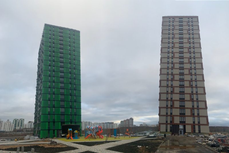 Ход строительства, Ноябрь 2019