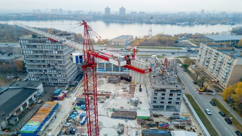 Ход строительства, Октябрь 2019