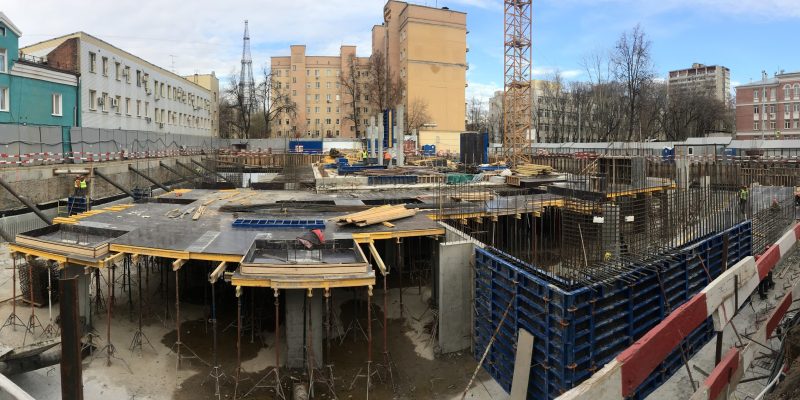 Ход строительства, Декабрь 2019