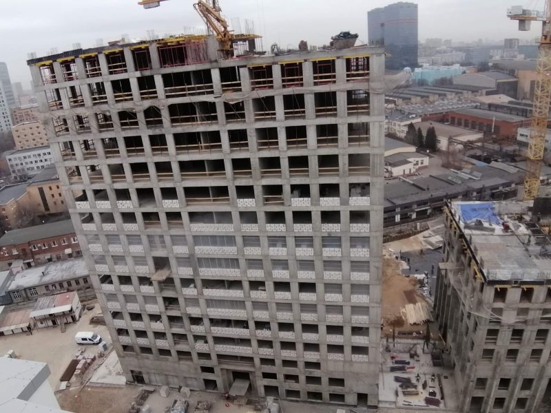 Ход строительства, Ноябрь 2019