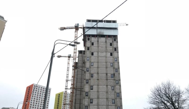 Ход строительства, Январь 2020