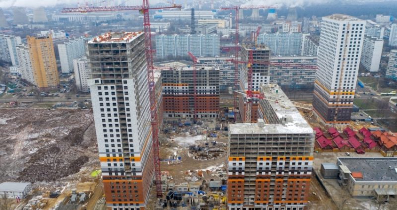 Ход строительства, Январь 2020