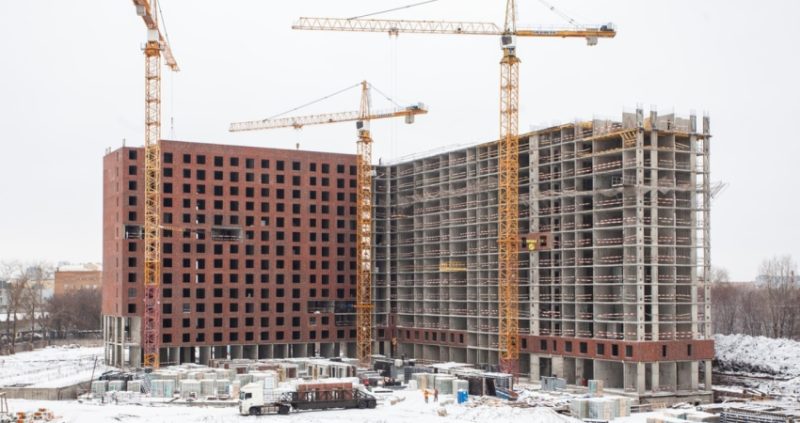 Ход строительства, Январь 2020