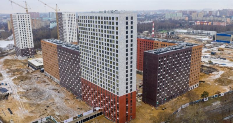 Ход строительства, Январь 2020