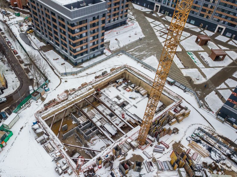 Ход строительства, Январь 2020