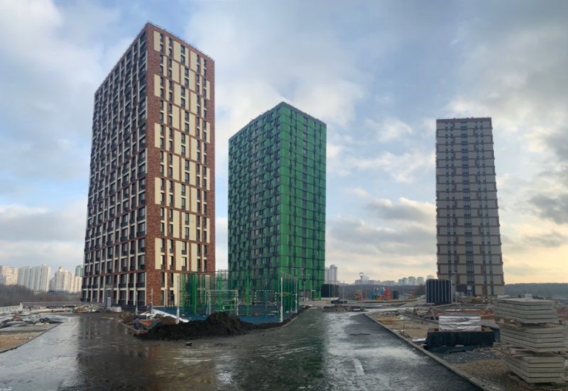 Ход строительства, Декабрь 2019