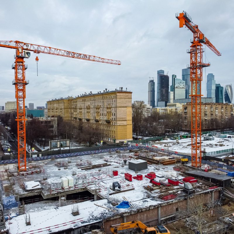 Ход строительства, Январь 2020
