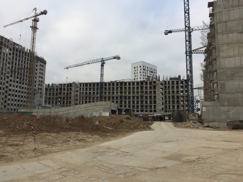 Ход строительства, Декабрь 2019
