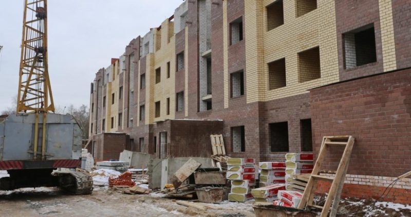 Ход строительства, Январь 2020