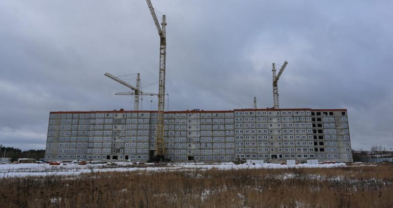 Ход строительства, Январь 2020