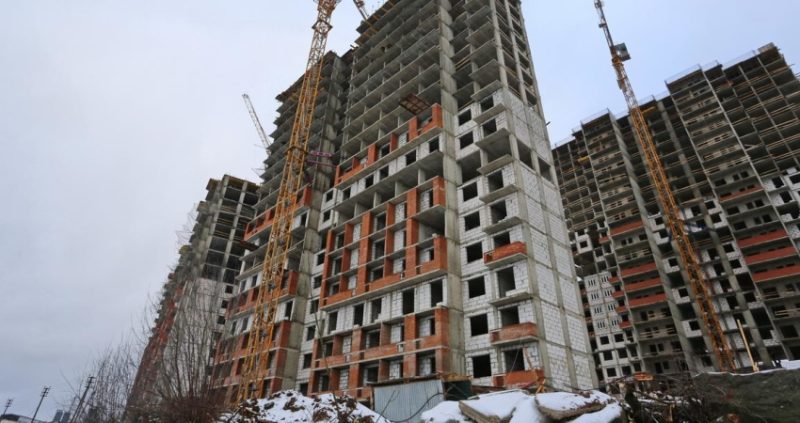 Ход строительства, Январь 2020