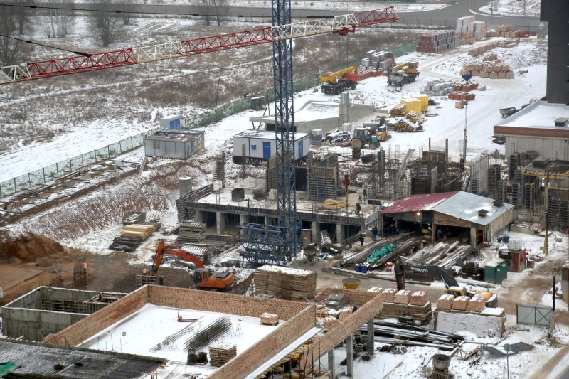 Ход строительства, Январь 2020