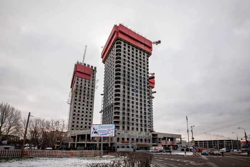 Ход строительства, Январь 2020