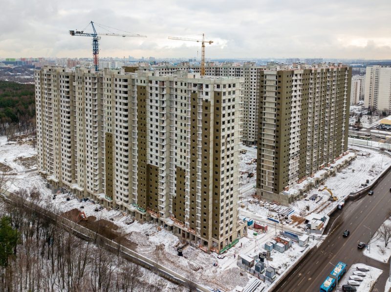 Ход строительства, Январь 2020