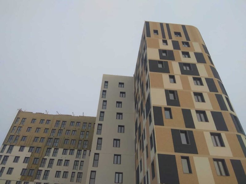 Ход строительства, Январь 2020