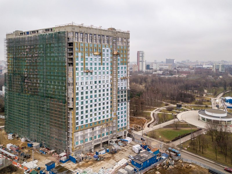 Ход строительства, Январь 2020