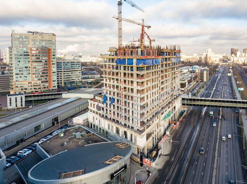 Ход строительства, Январь 2020