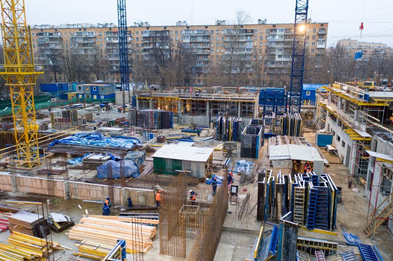 Ход строительства, Январь 2020