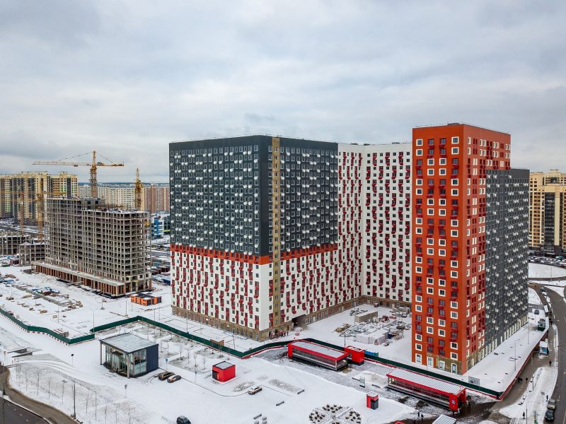 Ход строительства, Январь 2020