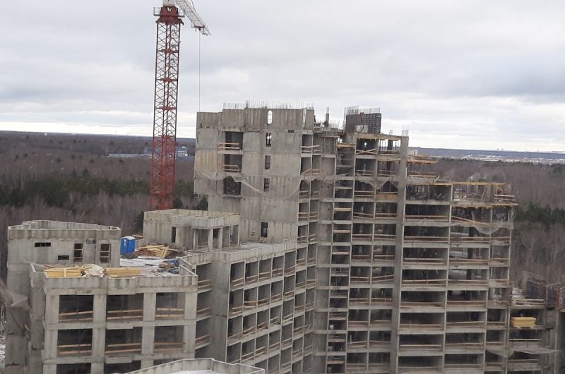 Ход строительства, Январь 2020