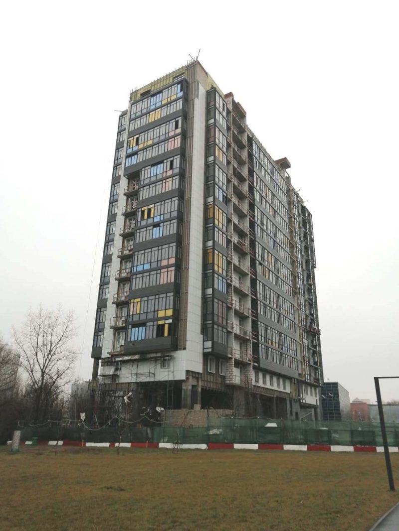 Ход строительства, Декабрь 2019