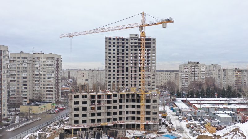 Ход строительства, Январь 2020