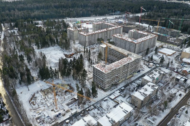 Ход строительства, Январь 2020