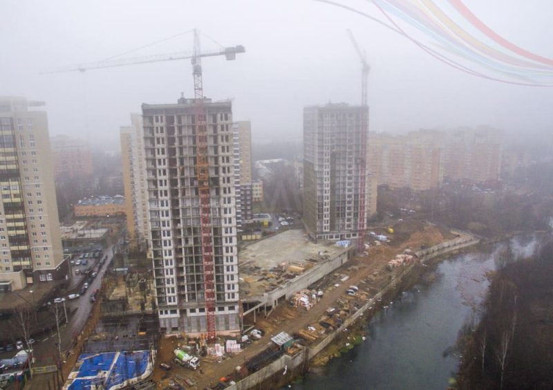 Ход строительства, Январь 2020