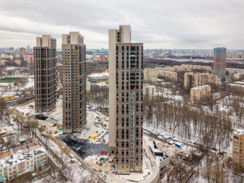 Ход строительства, Январь 2020