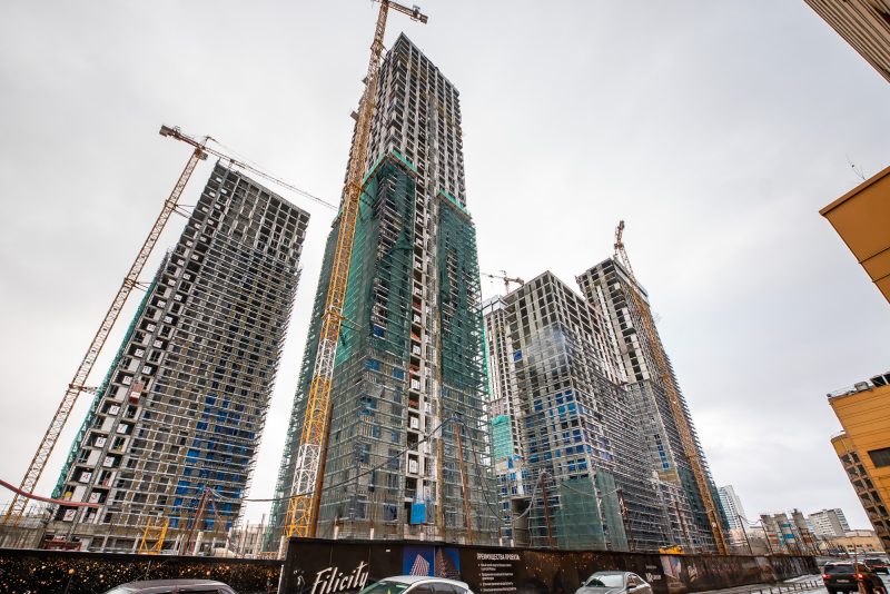 Ход строительства, Январь 2020