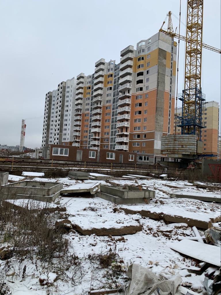Ход строительства, Январь 2020