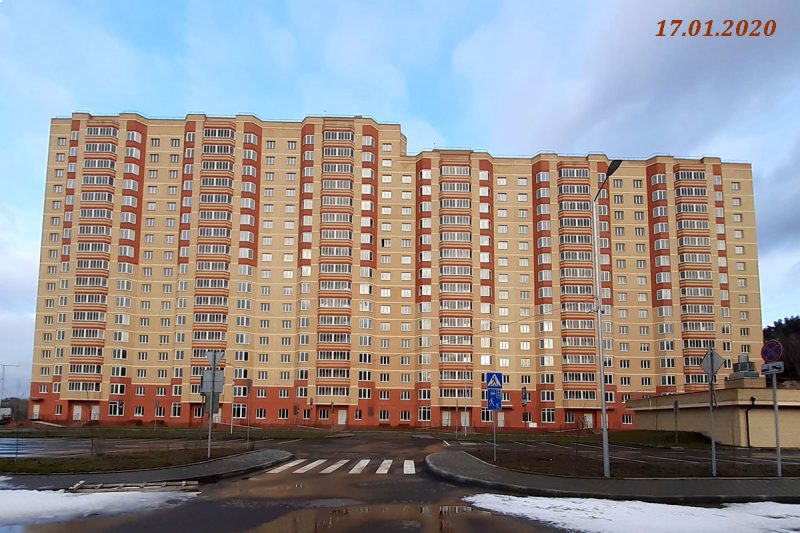 Ход строительства, Январь 2020