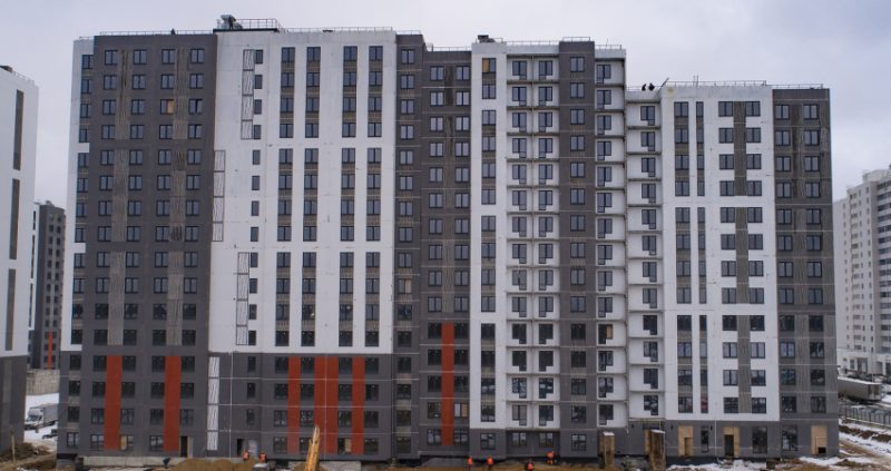 Ход строительства, Январь 2020