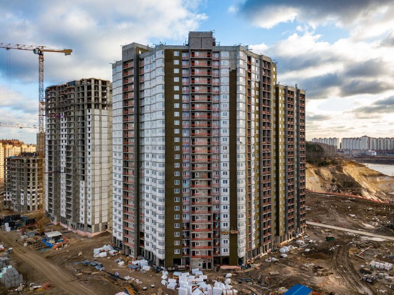 Ход строительства, Январь 2020