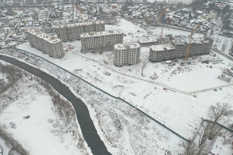 Ход строительства, Январь 2020