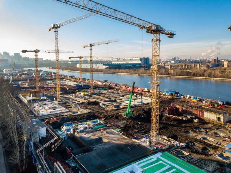 Ход строительства, Январь 2020