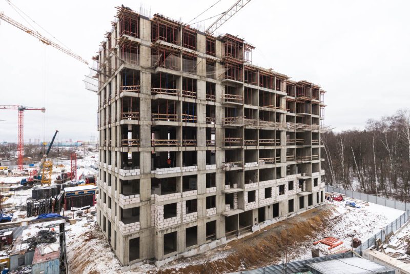Ход строительства, Февраль 2020
