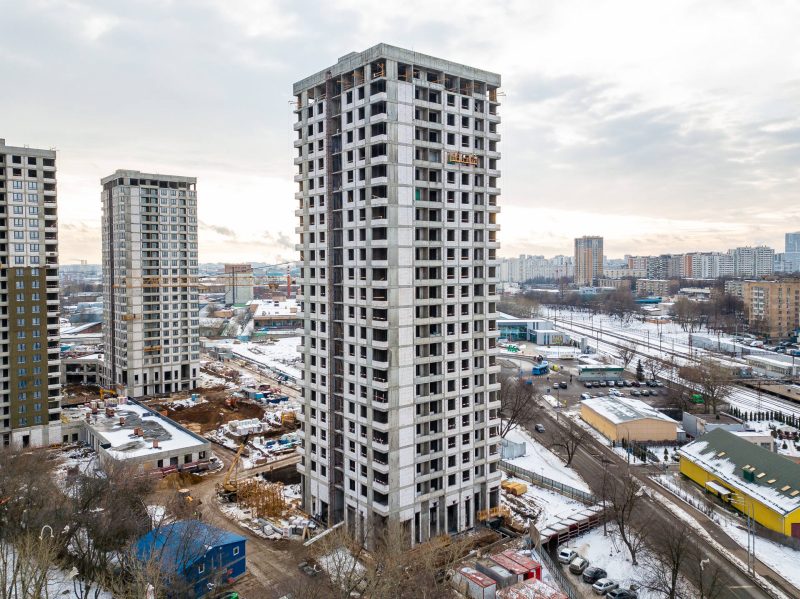 Ход строительства, Январь 2020