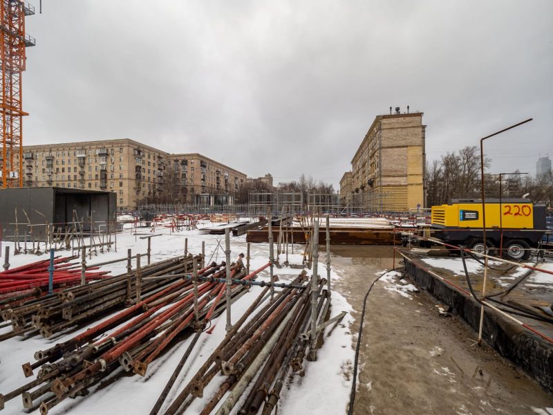 Ход строительства, Февраль 2020